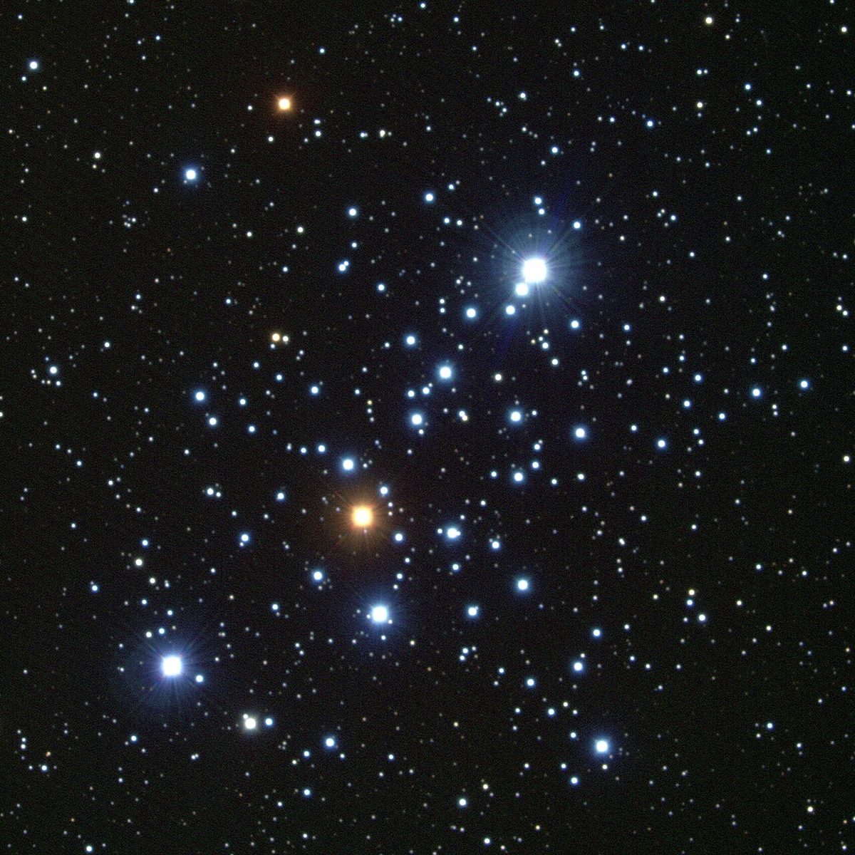 Photograph of M103, an open cluster in Cassiopeia