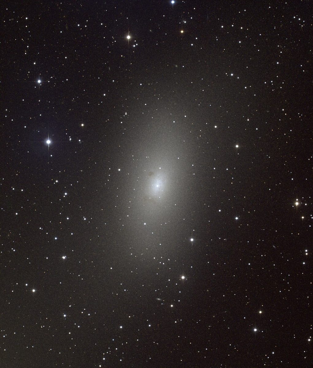 Photograph of M110, an elliptical galaxy in Andromeda