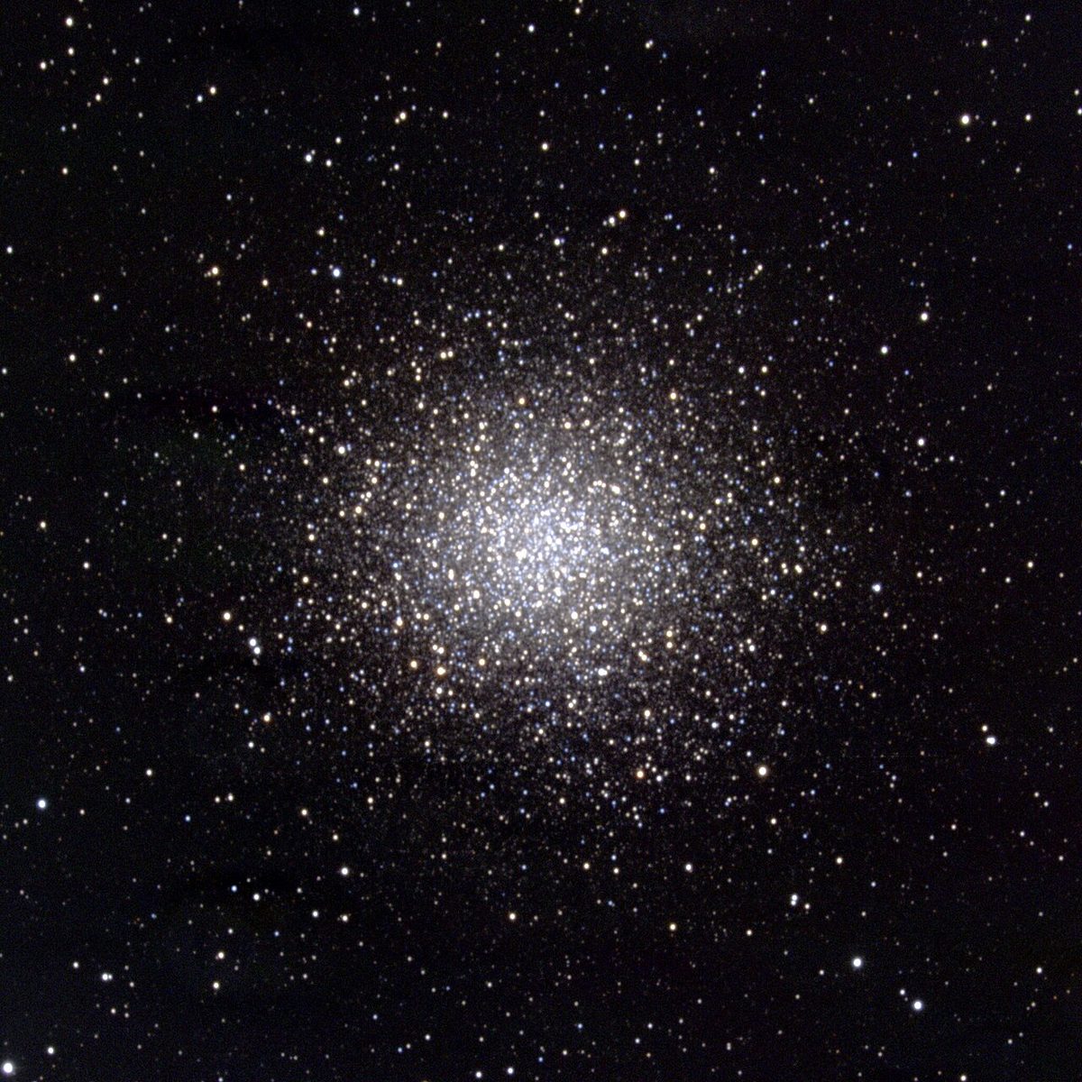 Photograph of M14, a globular cluster in Ophiuchus