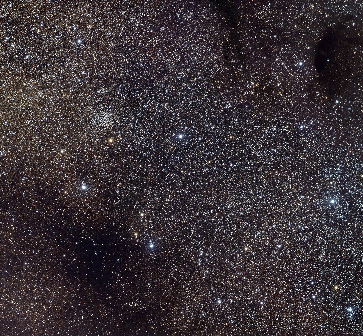 Photograph of Sagittarius Star Cloud (M24), a star cloud in Sagittarius