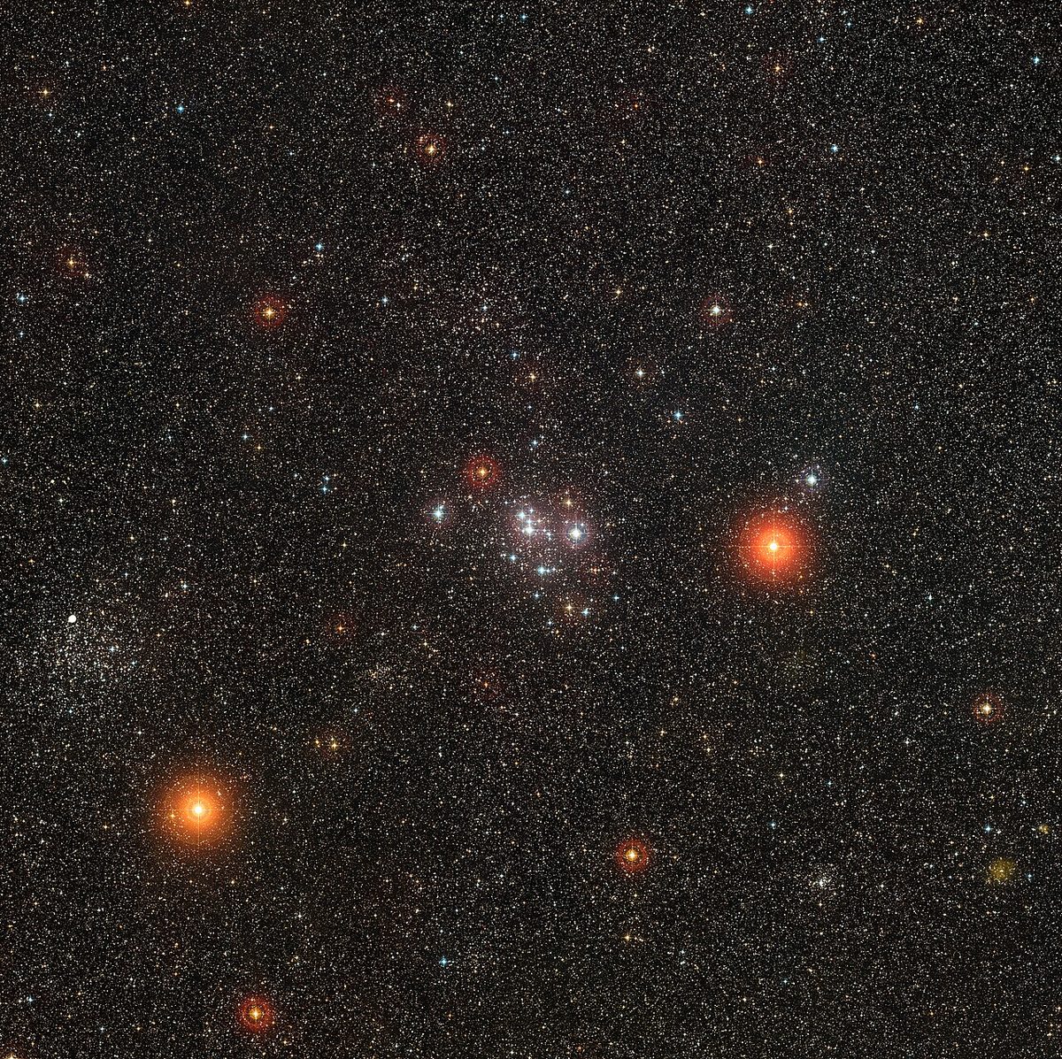 Photograph of M46, an open cluster in Puppis