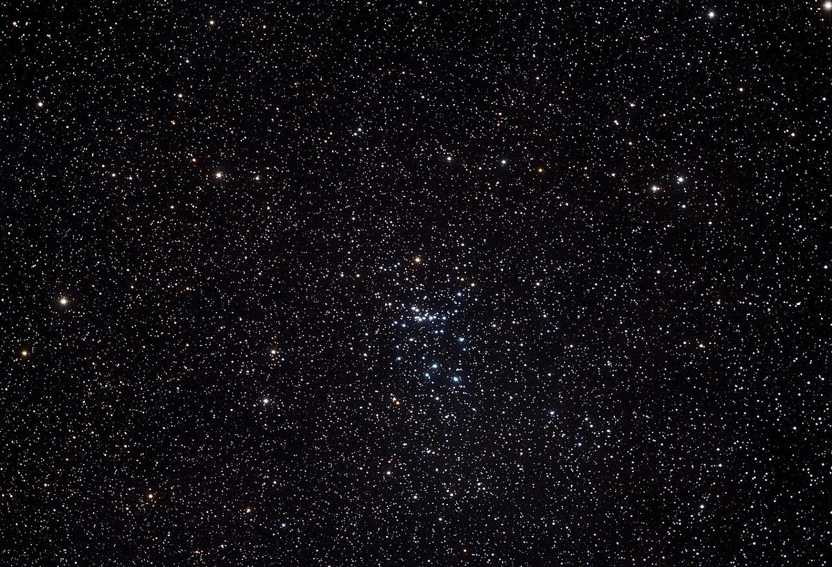 Photograph of M48, an open cluster in Hydra