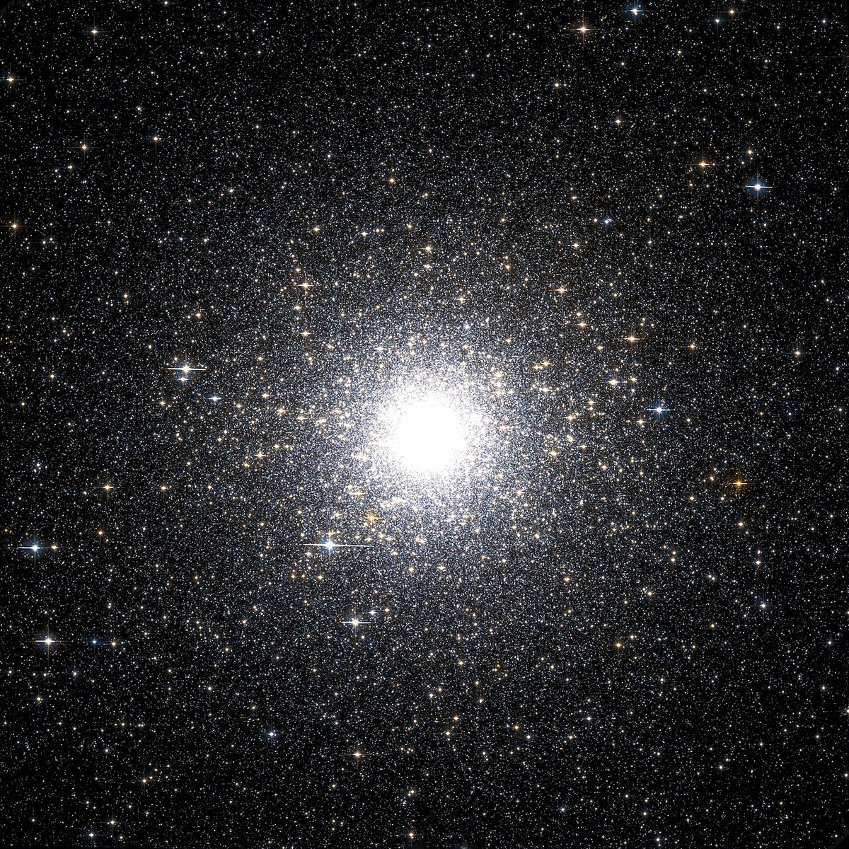 Photograph of M54, a globular cluster in Sagittarius