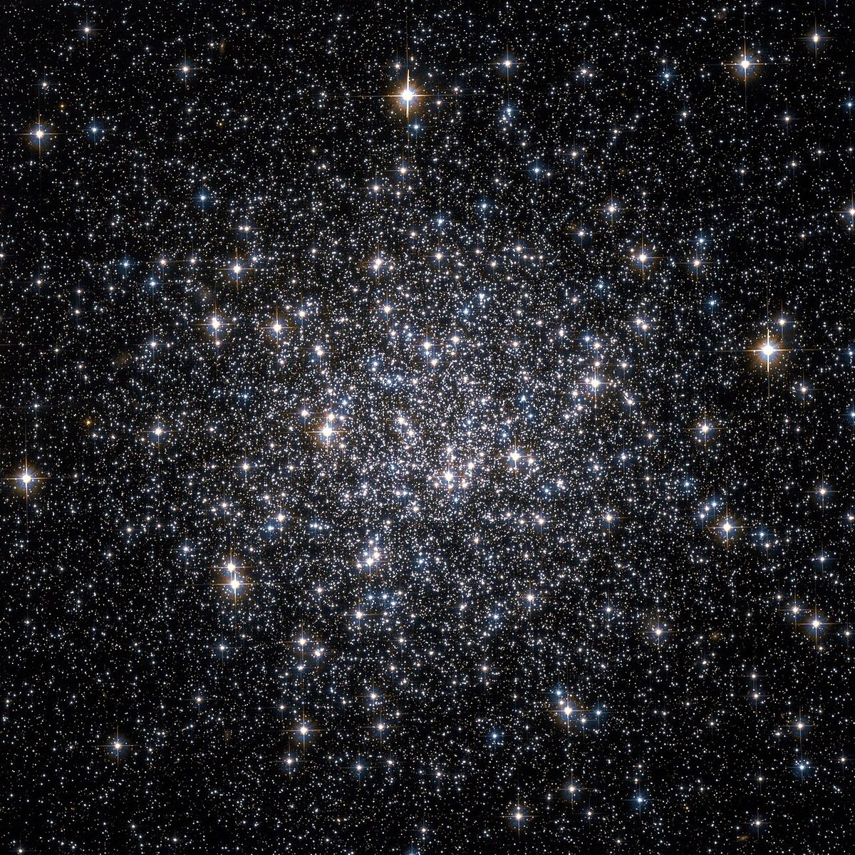 Photograph of M68, a globular cluster in Hydra