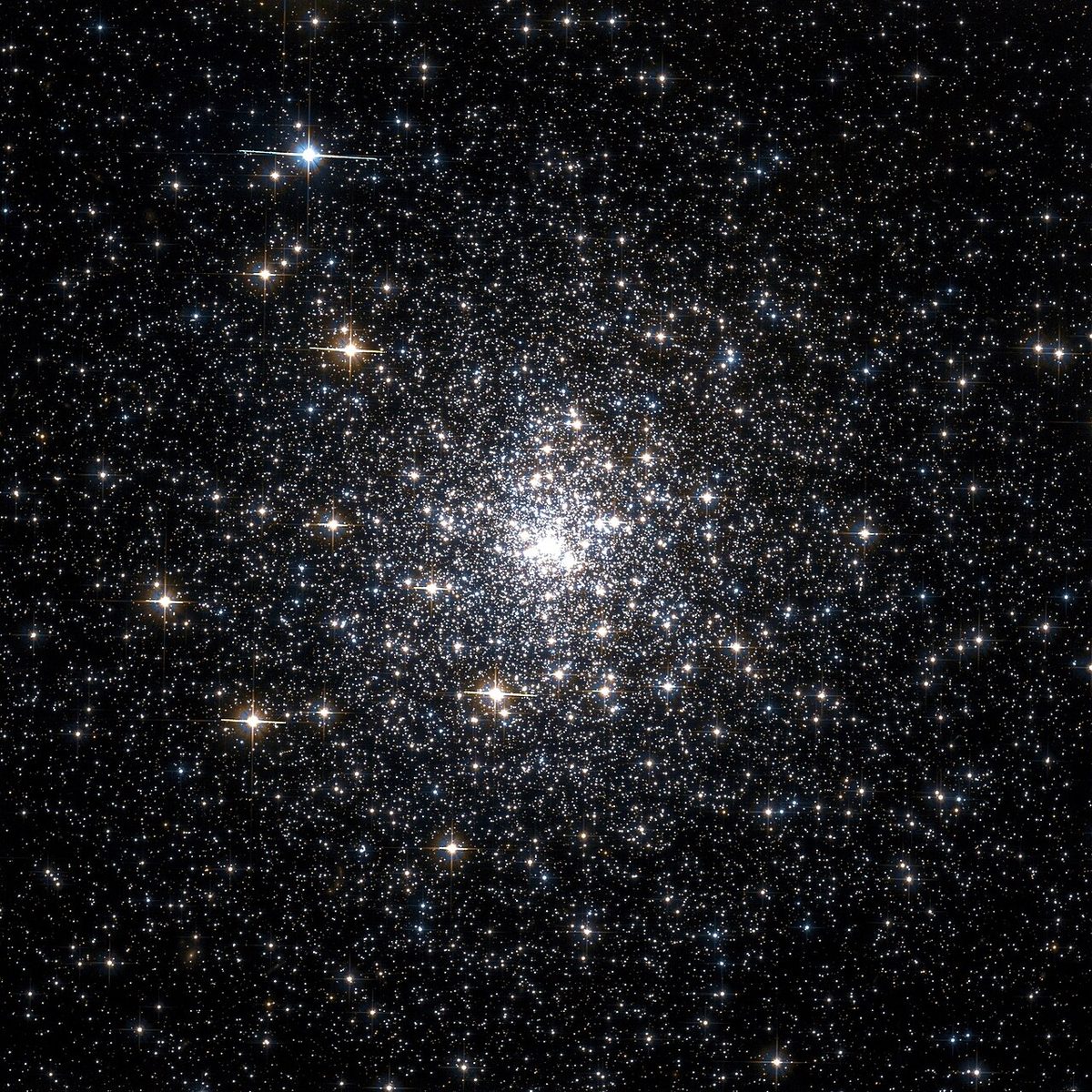 Photograph of M70, a globular cluster in Sagittarius