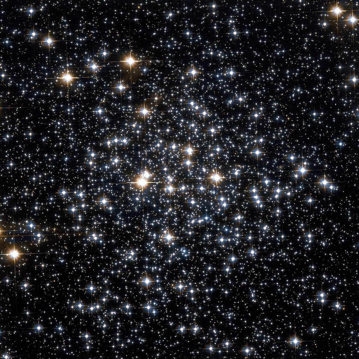 Photograph of M71, a globular cluster in Sagitta