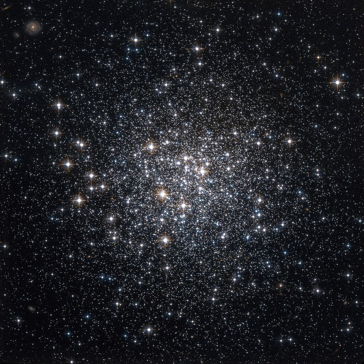 Photograph of M72, a globular cluster in Aquarius