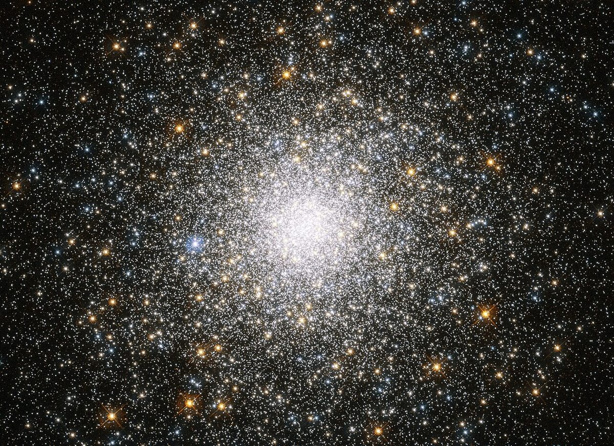 Photograph of M75, a globular cluster in Sagittarius