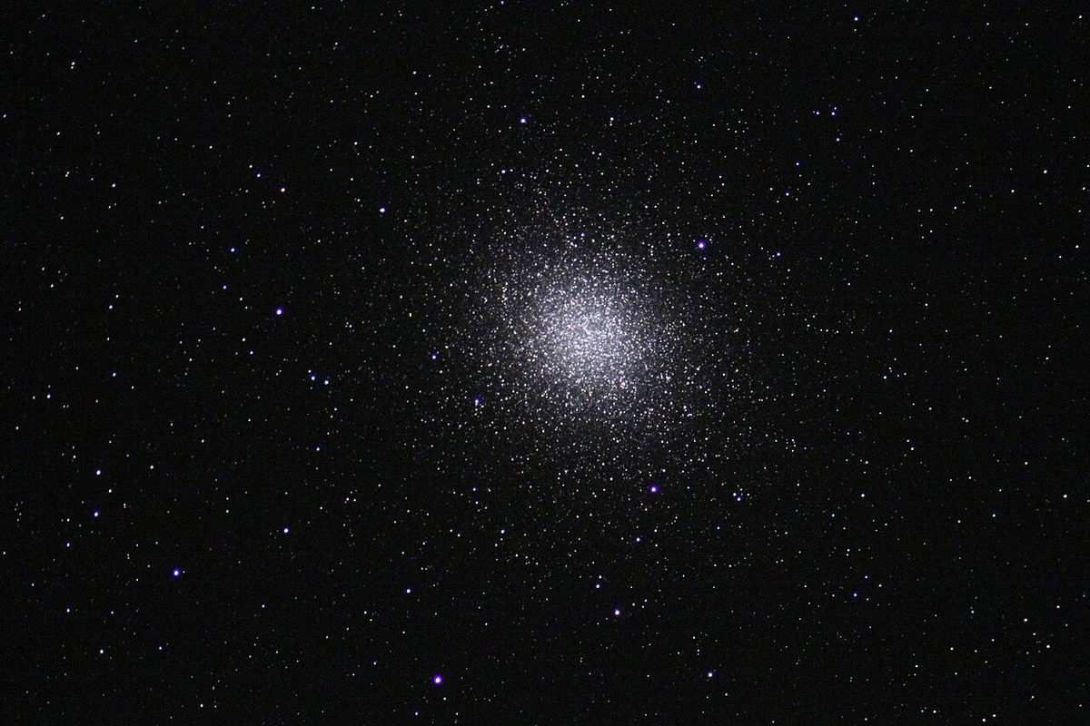 Photograph of Omega Centauri (NGC 5139), a globular cluster in Centaurus