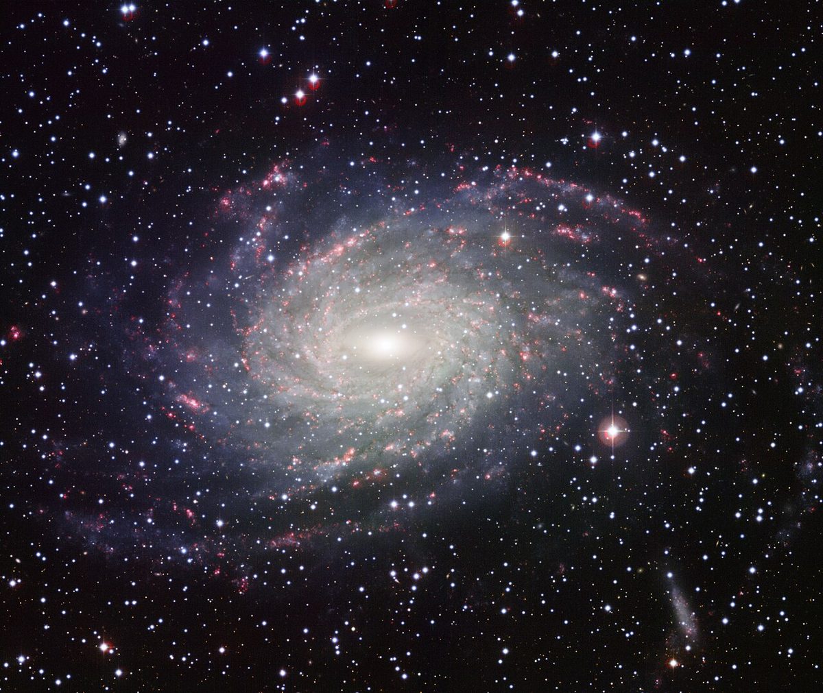 Photograph of Pavo Galaxy (NGC 6744), a spiral galaxy in Pavo